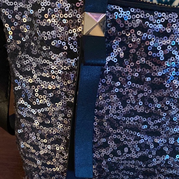 Kate Spade black sequin handbag - Picture 3 of 9